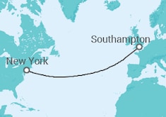 Itinerario della crociera Regno Unito - Cunard