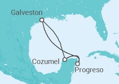 Itinerario della crociera Messico - Carnival Cruise Line