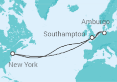 Itinerario della crociera Regno Unito, Germania - Cunard