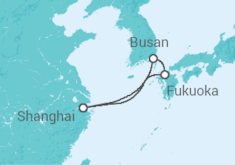 Itinerario della crociera Corea del Sud, Giappone - Royal Caribbean