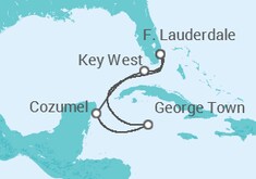 Itinerario della crociera Stati Uniti, Messico, Isole Cayman - Celebrity Cruises