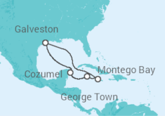 Itinerario della crociera Giamaica, Isole Cayman, Messico - Carnival Cruise Line