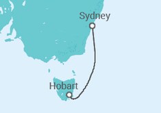 Itinerario della crociera Australia - Disney Cruise Line