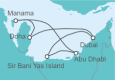 Itinerario della crociera Emirati Arabi, Qatar - Celestyal Cruises