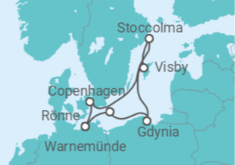 Itinerario della crociera Polonia, Svezia, Danimarca - MSC Crociere