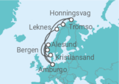 Itinerario della crociera Norvegia - Costa Crociere