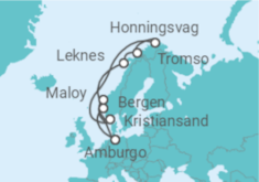 Itinerario della crociera Norvegia - Costa Crociere