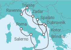 Itinerario della crociera Italia, Croazia, Montenegro - Celebrity Cruises