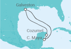 Itinerario della crociera Messico - Royal Caribbean