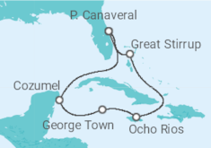 Itinerario della crociera Messico, Isole Cayman, Giamaica - NCL Norwegian Cruise Line