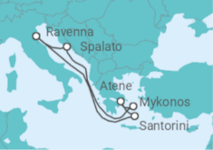 Itinerario della crociera Grecia, Croazia - Royal Caribbean