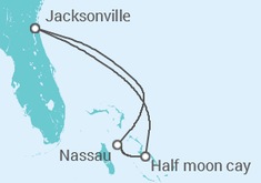 Itinerario della crociera Bahamas - Carnival Cruise Line