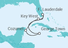 Itinerario della crociera Stati Uniti, Messico, Isole Cayman - Celebrity Cruises