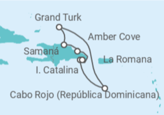 Itinerario della crociera Repubblica Dominicana, Bahamas - Costa Crociere