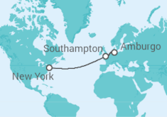 Itinerario della crociera Regno Unito - Cunard