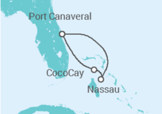 Itinerario della crociera Bahamas - Royal Caribbean