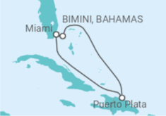 Itinerario della crociera Stati Uniti - Virgin Voyages