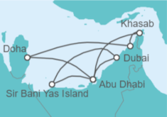 Itinerario della crociera Emirati Arabi, Qatar - Celestyal Cruises