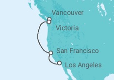 Itinerario della crociera Alaska - NCL Norwegian Cruise Line