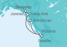 Itinerario della crociera Alaska - Carnival Cruise Line