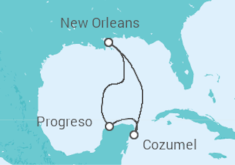 Itinerario della crociera Messico - Carnival Cruise Line