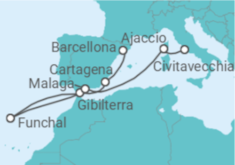 Itinerario della crociera Spagna, Gibilterra, Portogallo, Francia - Celebrity Cruises