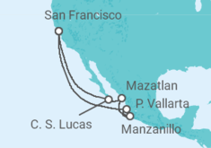 Itinerario della crociera Alaska - Princess Cruises