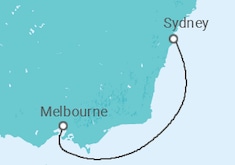 Itinerario della crociera Australia - Carnival Cruise Line