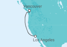 Itinerario della crociera Alaska - Princess Cruises