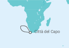 Itinerario della crociera Sudafrica - MSC Crociere