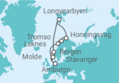 Itinerario della crociera Norvegia - MSC Crociere