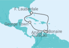 Itinerario della crociera Isole Cayman, Aruba, Curaçao, Bonaire, Sint Eustatius e Saba - Celebrity Cruises