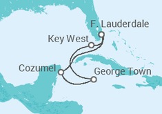 Itinerario della crociera Stati Uniti, Isole Cayman, Messico - Celebrity Cruises
