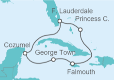 Itinerario della crociera Giamaica, Isole Cayman, Messico - Princess Cruises