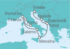 Itinerario della crociera Croazia, Montenegro, Italia - Celebrity Cruises
