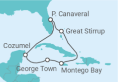 Itinerario della crociera Giamaica, Isole Cayman, Messico - NCL Norwegian Cruise Line