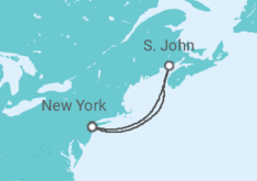 Itinerario della crociera Canada - Carnival Cruise Line
