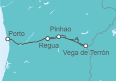 Itinerario della crociera Portogallo, Spagna - AmaWaterways
