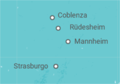 Itinerario della crociera Germania - CroisiEurope
