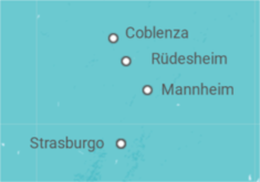 Itinerario della crociera Germania - CroisiEurope