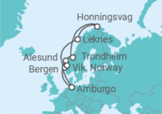 Itinerario della crociera Regno Unito, Francia Bevande Incluse - MSC Crociere