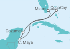 Itinerario della crociera Messico - Royal Caribbean