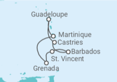 Itinerario della crociera Alaska - Holland America Line