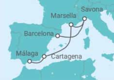 Itinerario della crociera Polonia, Danimarca, Svezia Bevande Incluse - AIDA