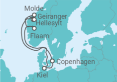 Itinerario della crociera Danimarca, Norvegia Bevande Incluse - MSC Crociere