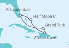 Itinerario della crociera Bahamas - Holland America Line
