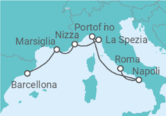 Itinerario della crociera Italia, Francia - Celebrity Cruises