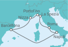 Itinerario della crociera Francia, Italia - Celebrity Cruises