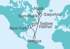 Itinerario della crociera Canada, Antigua E Barbuda - Princess Cruises