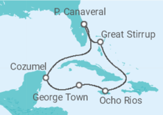 Itinerario della crociera Messico, Isole Cayman, Giamaica - NCL Norwegian Cruise Line